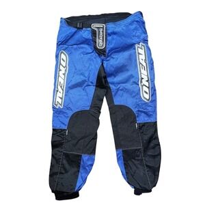 ONeal Elements Motocross Pants Blue Black Adult Size 34 Racing Gear